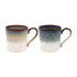 Lesser & Pavey Reactive Glaze Set of 2 Mugs - LP73594 Mugs Lesser & Pavey Ltd autumnal charm Brand_Lesser and Pavey CarlR Collections_Mugs Cups and Saucers Dining & Tableware Drink Drinkware Kitchen & Dining Lesser & Pavey Mugs Mugs Cups & Saucers sep25