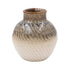 Lesser & Pavey Weave Vase Grey 15cm - LP73939 Vases Lesser & Pavey Ltd aug25 autumnal charm Brand_Lesser and Pavey CarlR Collections_Giftware Collections_More Decor & Giftware Collections_Vases Decor & Giftware Giftware Home Home and Gifts Home Interiors Lesser & Pavey More Decor & Giftware Product Type_Giftware Product Type_Vases Vases