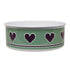 Little Dog BWL21 Turquoise Heart Dog Bowl - Large Cat / Dog The Little Dog Laughed Ltd Feb25 Product Type_Cat / Dog RobC