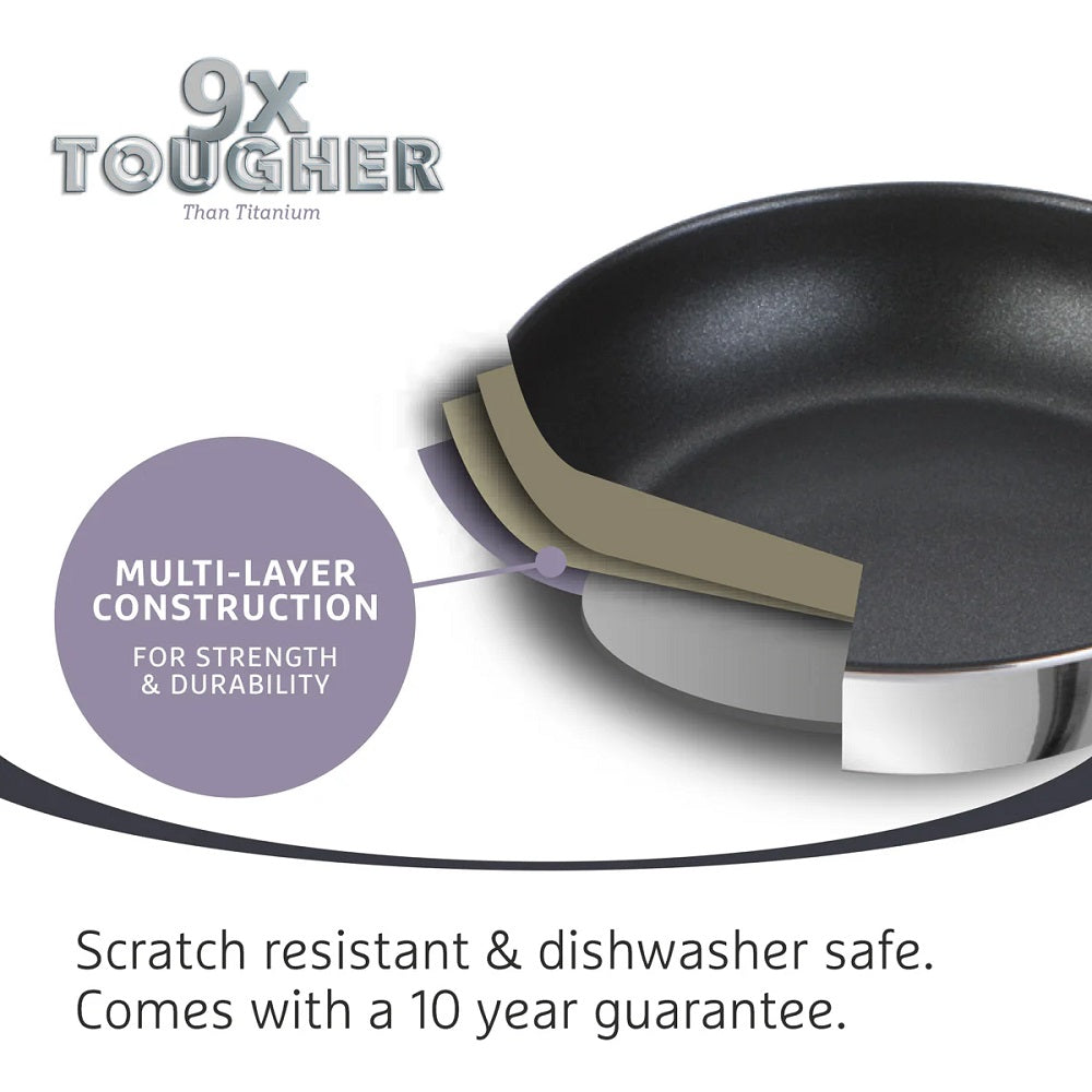 PRESTIGE 76327 9X Tougher S/Steel Saucepan Set 3 Piece saucepan sets Meyer Group Ltd (AIS) Brand_Prestige Collections_Saucepans / Casseroles Collections_Saucepans and Caseroles Feb25 free delivery Meyer Prestige Prestige Product Type_Saucepan Lids & Knobs Product Type_Saucepan Sets Product Type_Saucepans RobC Saucepan Saucepans Saucepans & casseroles