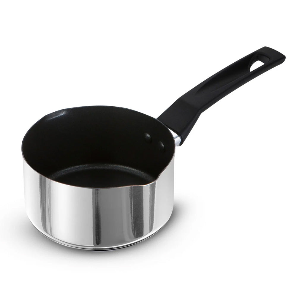 Prestige 76328 9X Tougher S/Steel Saucepan Set 4PCE + Free Milkpan