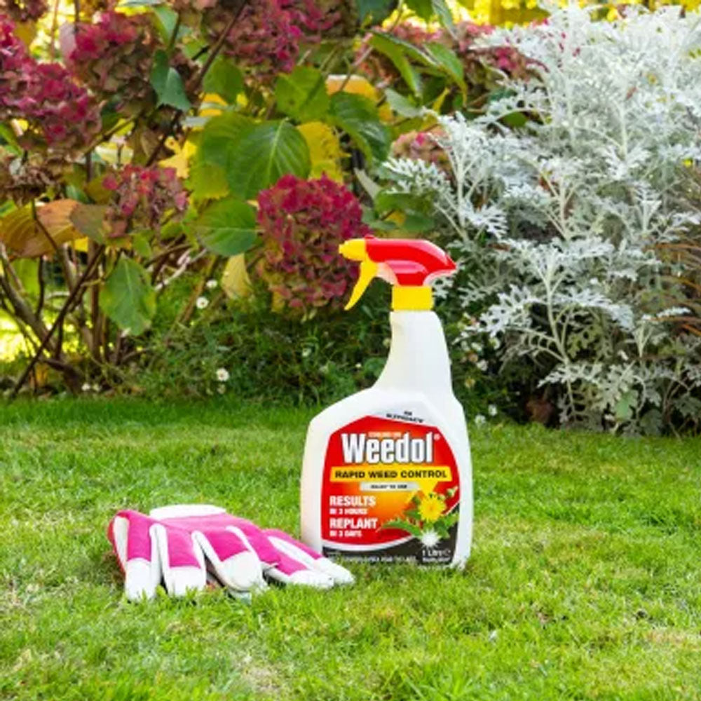 Weedol 121163 Rapid Action Weed Killer - 1 Litre Ready to Use (RTU) Weed Control Decco Ltd McMinn * Apr25 CarlR Collections_Weedkillers Product Type_Weed Control Weed Killer weedkiller Weedkillers Weedol