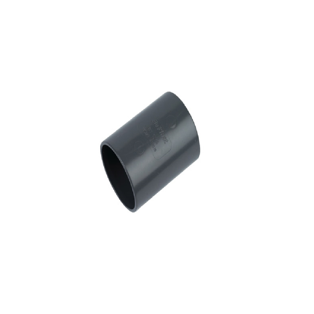 Floplast 32mm Straight Coupling Grey - Part No. 60011073 pipe Mueller Primaflow CarlR Collections_Pipe / Drain Tools Collections_Plumbing Fittings Feb24 Google Product Ironmongery Pipe & Drain Tools Plumbing Plumbing Fittings