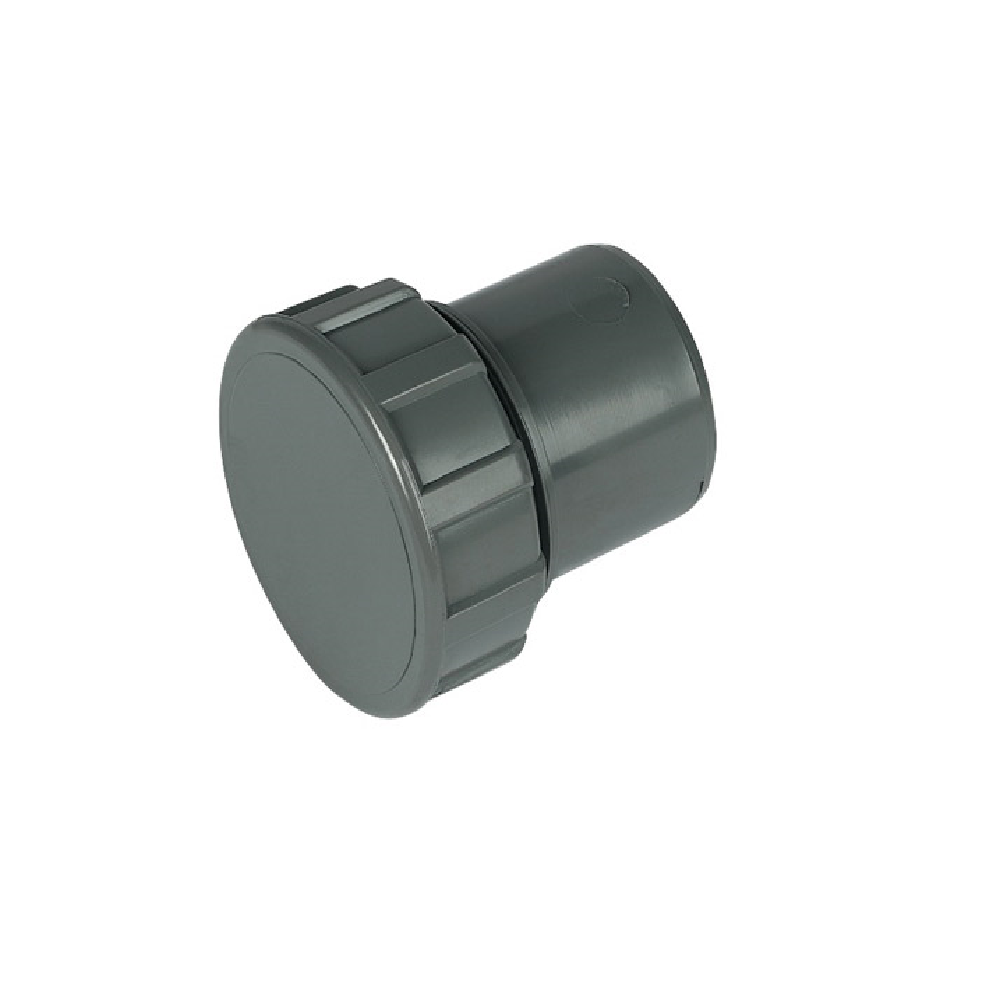 Floplast 32mm Access Plug Grey - Part No. 60011303 pipe Mueller Primaflow CarlR Collections_Pipe / Drain Tools Collections_Plumbing Fittings Feb24 Google Product Ironmongery Pipe & Drain Tools Plumbing Plumbing Fittings