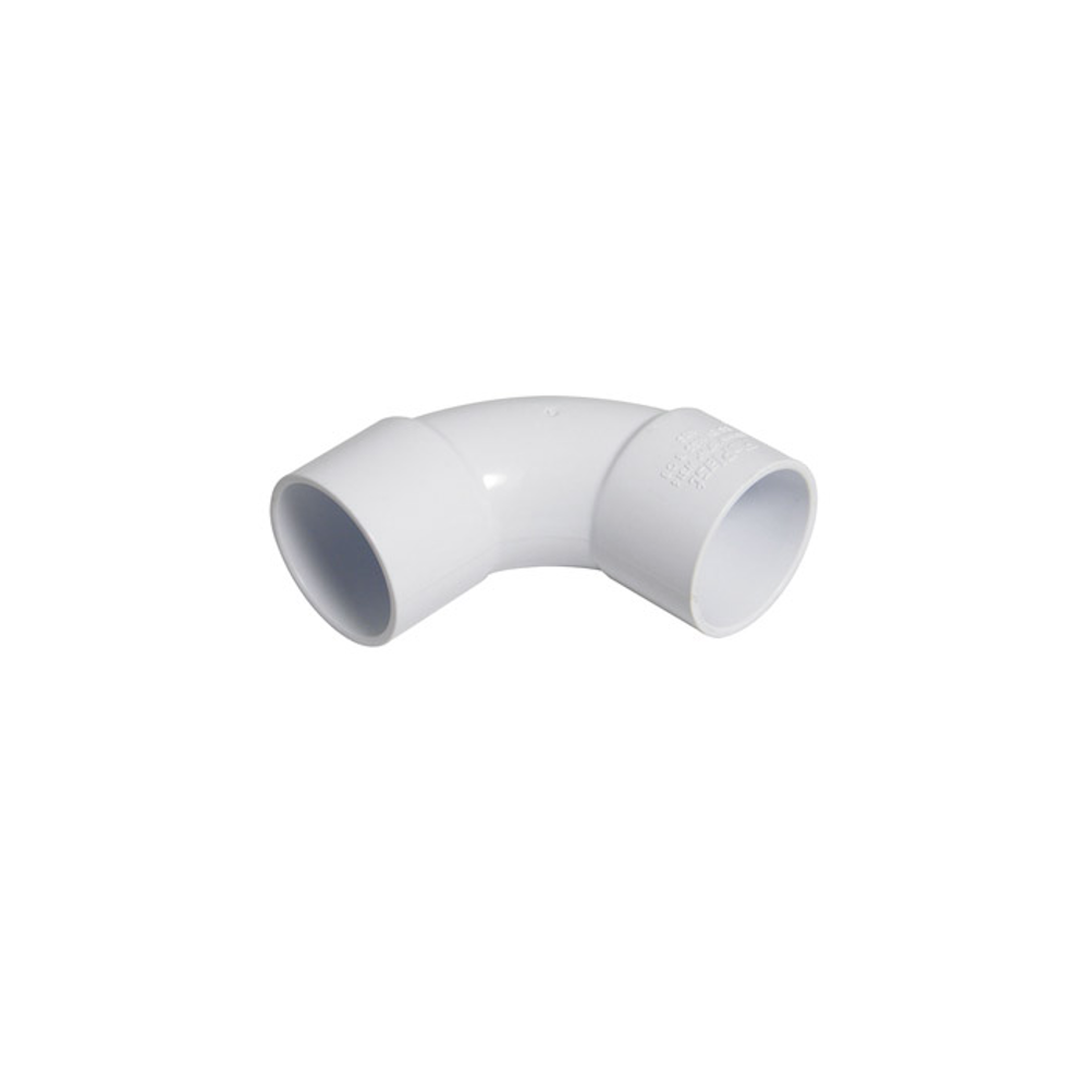 Floplast ABS Solvent Weld 92.5 Degree Bend 32mm White