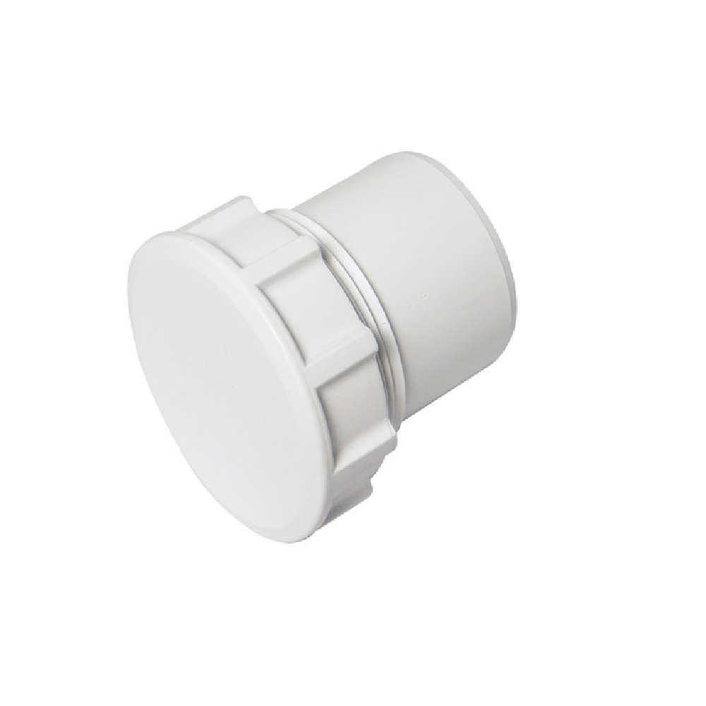 Floplast 40mm Access Plug White - Part No. 60011311 - Premium pipe from Mueller Primaflow - Just $3.95! Shop now at W Hurst & Son (IW) Ltd