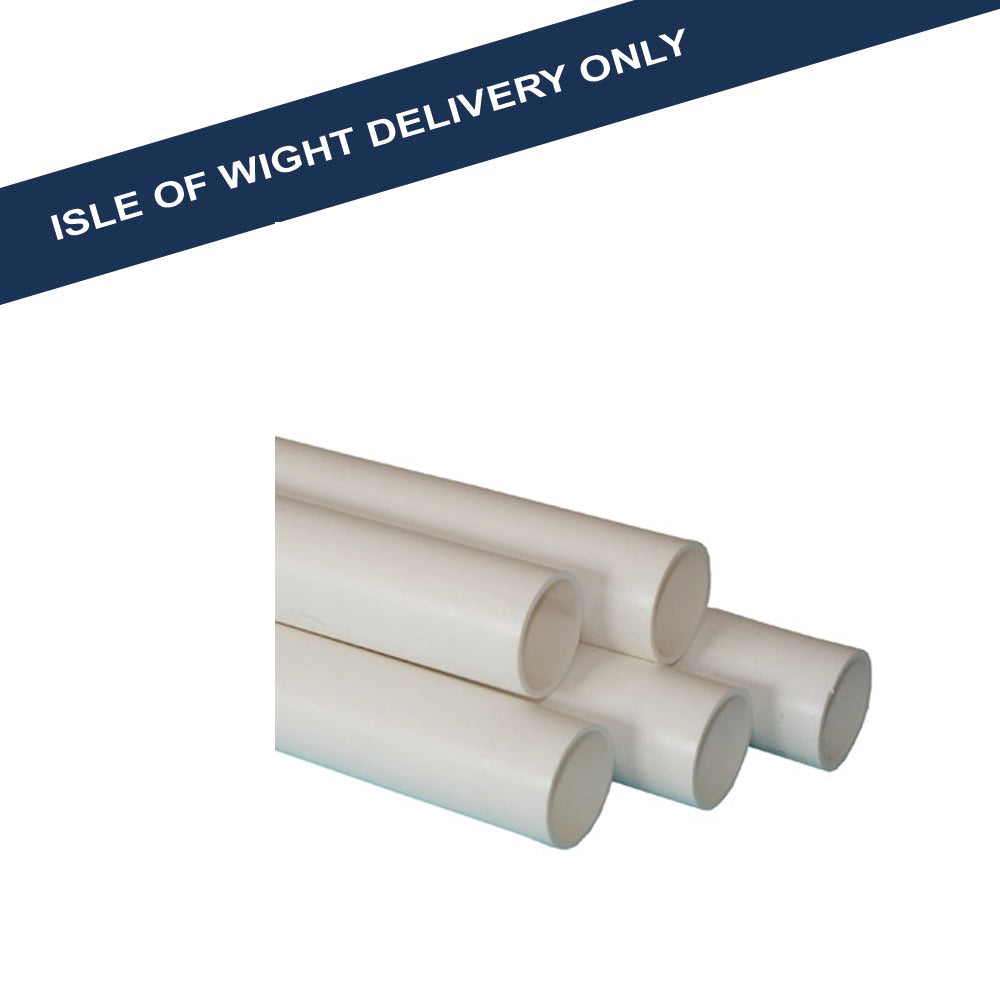 FloPlast Push-Fit Waste Pipe 40mm x 2m – White - 60020026 Plumbing Primaflow Ltd (NMBS) aug25 CarlR Collections_Pipe / Drain Tools Collections_Plumbing Fittings Hand Tools Plumbing iowonly Pipe & Drain Tools Pipe Fitting Plumbing Plumbing Fittings Primaflow Waste Waste Management