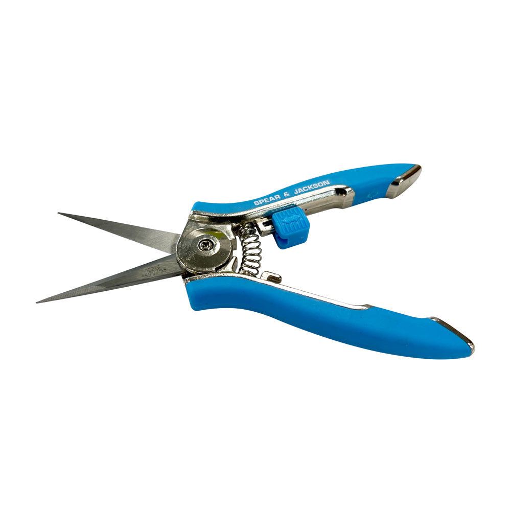 Long Blade Snips - 66418BL Snips Neill Tools Limited aug25 Brand_Spear and Jackson CarlR Garden Garden Tools Gardening Home & Garden Product Type_Pruning / Protection Product Type_Snips Pruning / Cutting Tools Spear & Jackson Spear and Jackson
