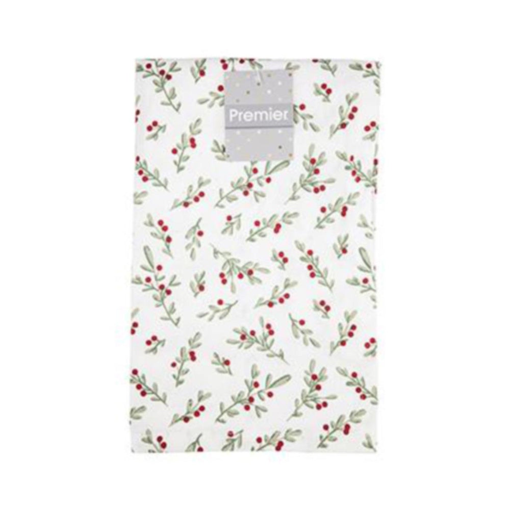 Holly Berry Apron - 9DR571 Kitchen Apron W J Nigh & Sons Ltd All Things Christmas Aprons & Oven Gloves Aprons & Oven Gloves etc Brand_W J Nigh CarlR Christmas Christmas Essentials Christmas Products Collections_All Things Christmas Collections_Aprons and Oven Gloves Nov25 Product Type_Aprons W J Nighs