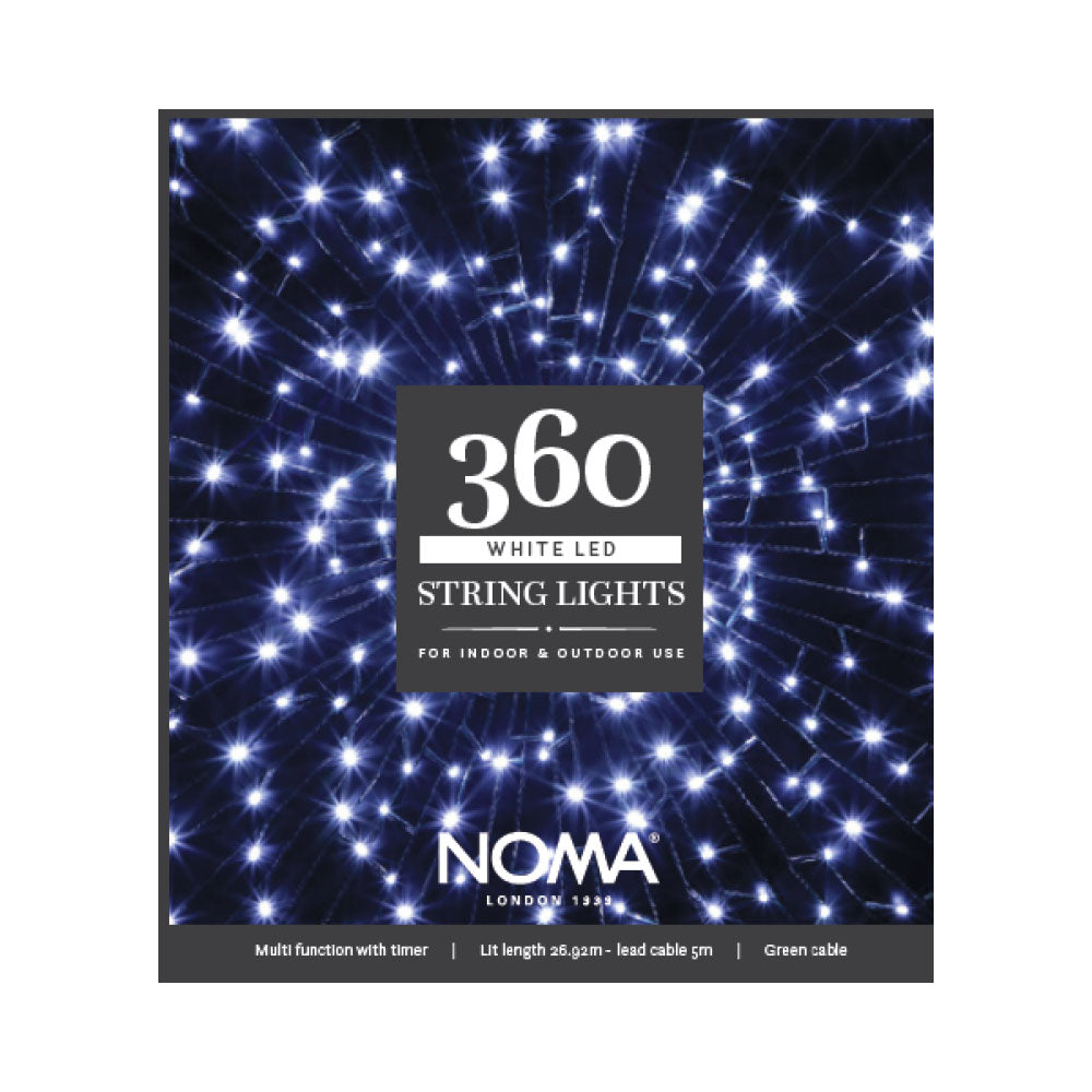 NOMA Multi Function Lights 360 – White - 4921513 Christmas Lights Leisuregrow Products Ltd All Things Christmas Brand_Noma CarlR Christmas Christmas Decorations Christmas Essentials Christmas Lights Christmas Products Christmas Tree Lights Collections_All Things Christmas Collections_Outdoor Lights Noma Oct25 Outdoor Lights Product Type_Christmas Lights Product Type_Outdoor Lights Xmas