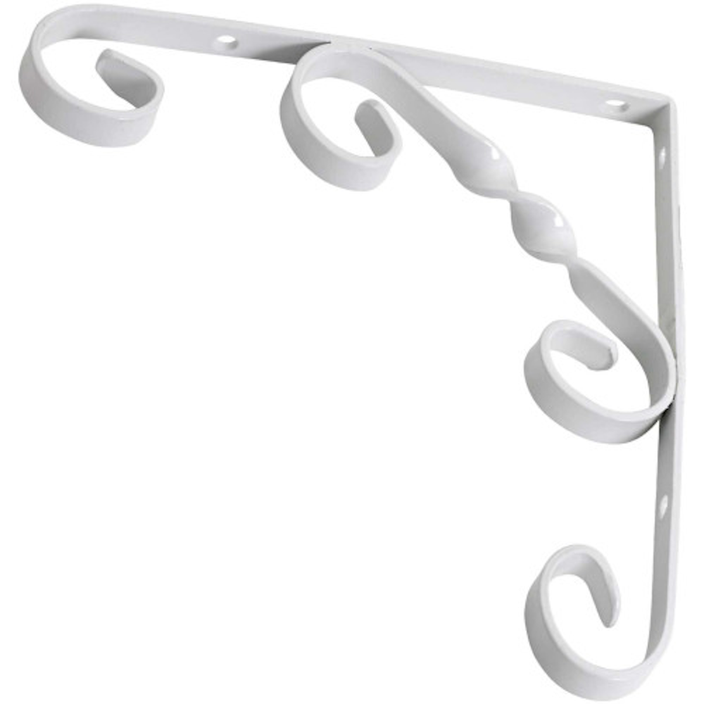 244-0250WH Ornamental Bracket White - 250mm - Premium Shelf Brackets from A Perry & Co (Hinges) Ltd - Just $3.20! Shop now at W Hurst & Son (IW) Ltd