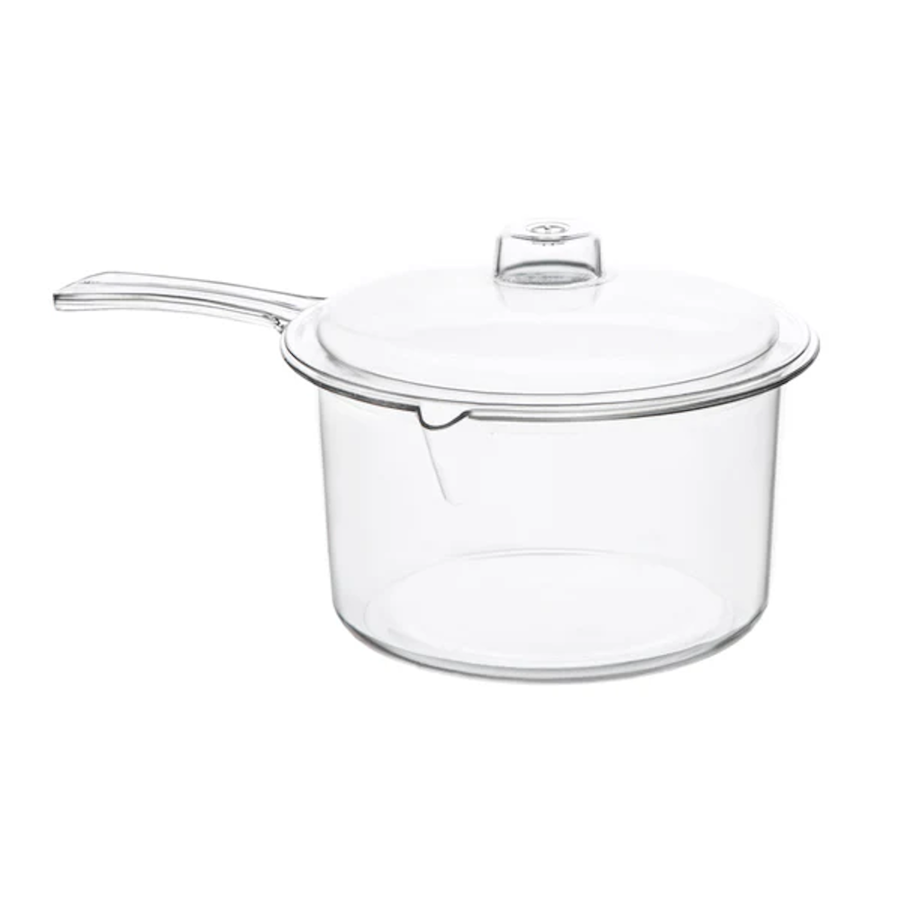 Pendeford NS616 Easy-Cook Saucepan & Lid 0.9Ltr - Clear