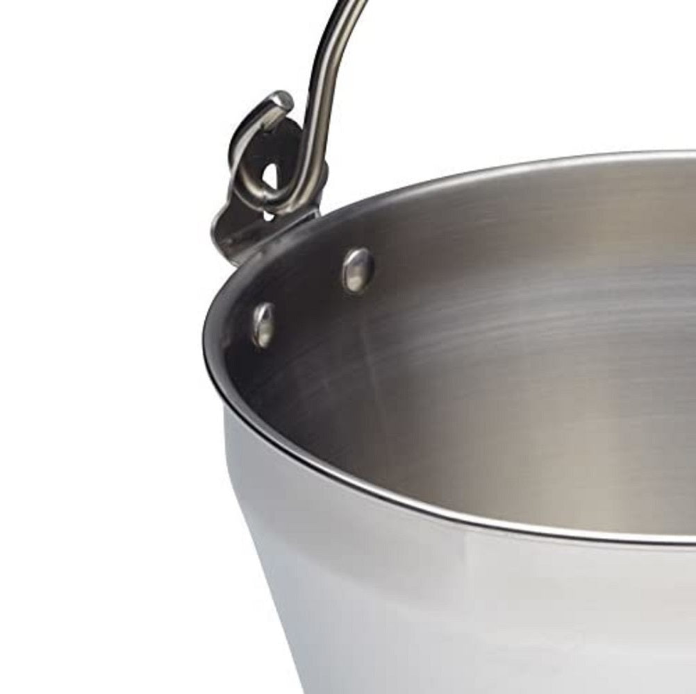 Home Made KCHMMINIMASLIN Mini Maslin Pan 4.5Ltr Pie Dishes & Pans W Hurst & Son (IW) Ltd Feb25 Kitchen Kitchen & Dining Kitchen & Food Storage Kitchen Appliances Kitchen Tools & Utensils Kitchenware Misc. Kitchenware RobC Stainless Steel