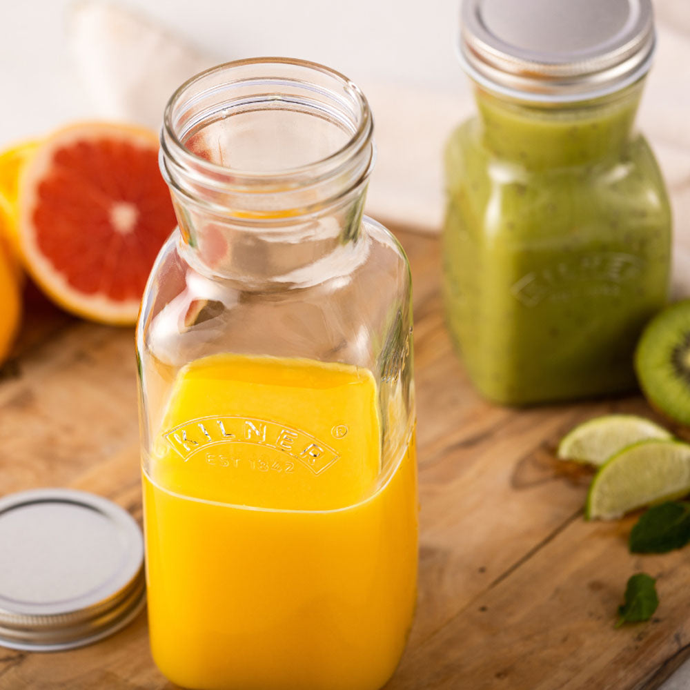 Kilner Juice/Sauce Bottle 1L - 0025.075 Food Storage Rayware Ltd CarlR Collections_Food Storage Collections_Jars / Bottles Food Storage Jars & Bottles Kilner Kitchen Kitchen & Food Storage Kitchenware Oct25 Product Type_Food Storage Product Type_Jars & Bottles Rayware