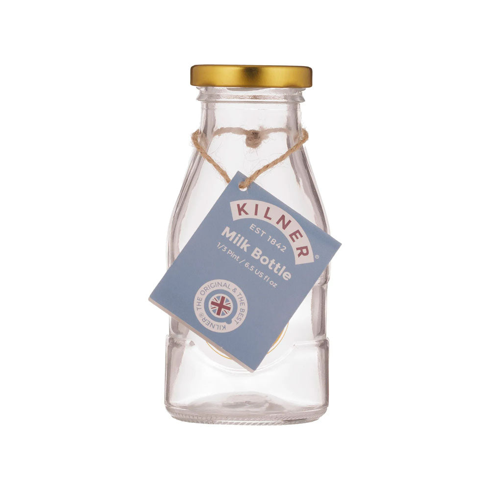 Kilner Glass Milk Bottle 1/3 Pint - 0025.712 Food Storage Rayware Ltd CarlR Collections_Food Storage Collections_Jars / Bottles Food Storage Jars & Bottles Kilner Kitchen & Food Storage Oct25 Product Type_Food Storage Product Type_Jars & Bottles Product Type_Sundry Food Storage Rayware