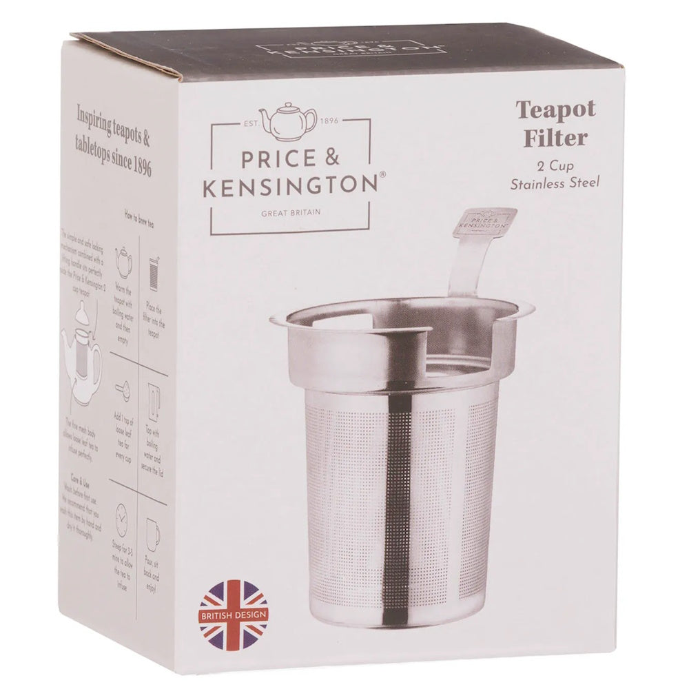 Price & Kensington 0056.500 Teapot Filter 2 Cup Stainless Steel Infusers Rayware Brand_Price and Kensington Coffee Teapots & Hob Kettles Google Product Price & Kensington Product Type_Infusers Rayware
