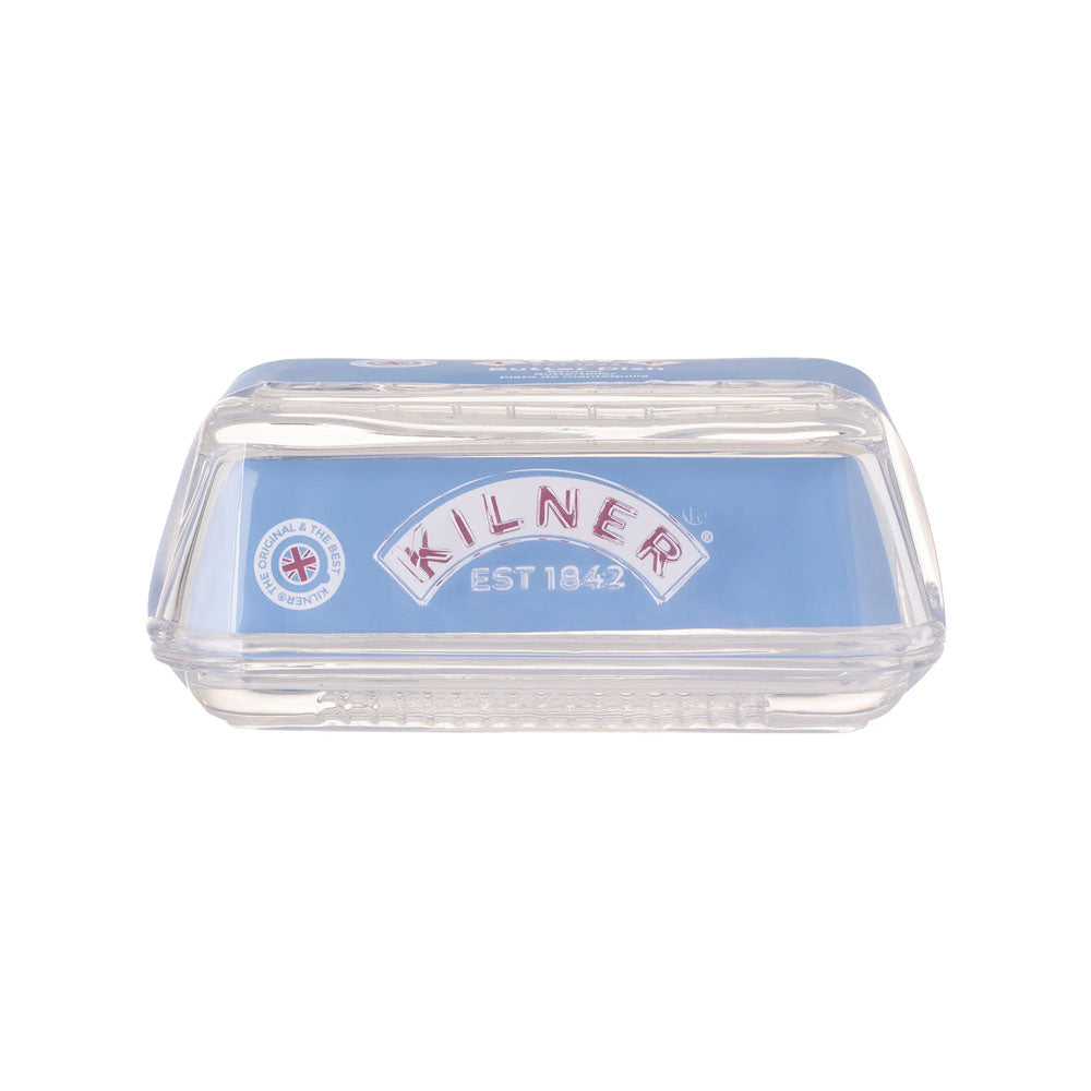 Kilner Glass Butter Dish - 0025.350 Butter Dishes Rayware Ltd Butter Dishes CarlR Collections_Food Storage Food Storage Kilner Kitchen & Food Storage Oct25 Product Type_Butter Dishes Product Type_Food Storage Product Type_Sundry Food Storage Rayware