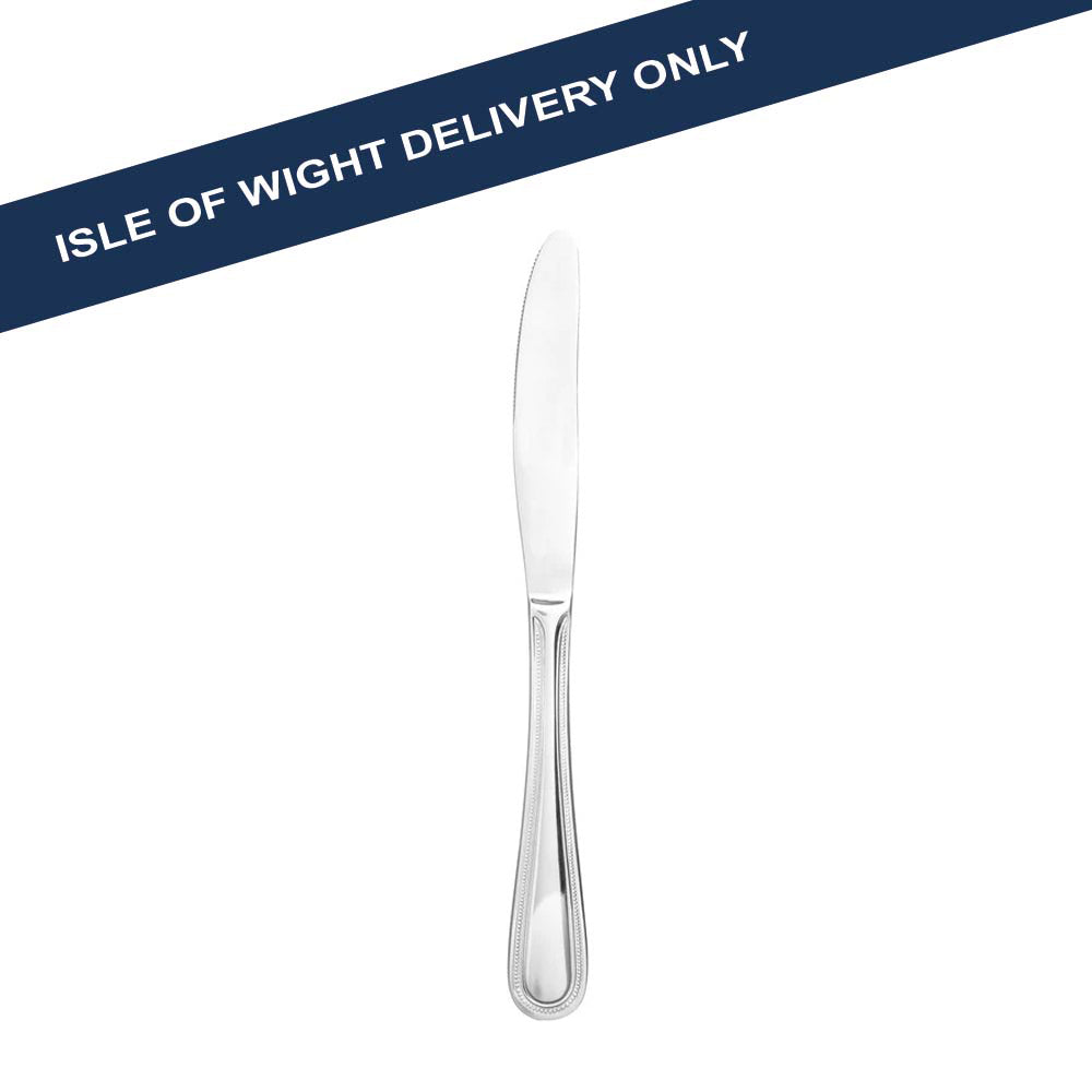 ** Viners 0306-001 Bead Stainless Steel Table Knife Loose Cutlery Rayware Ltd CarlR Collections_Cutlery Cutlery Feb25 iowonly knife Product Type_Loose Cutlery Rayware