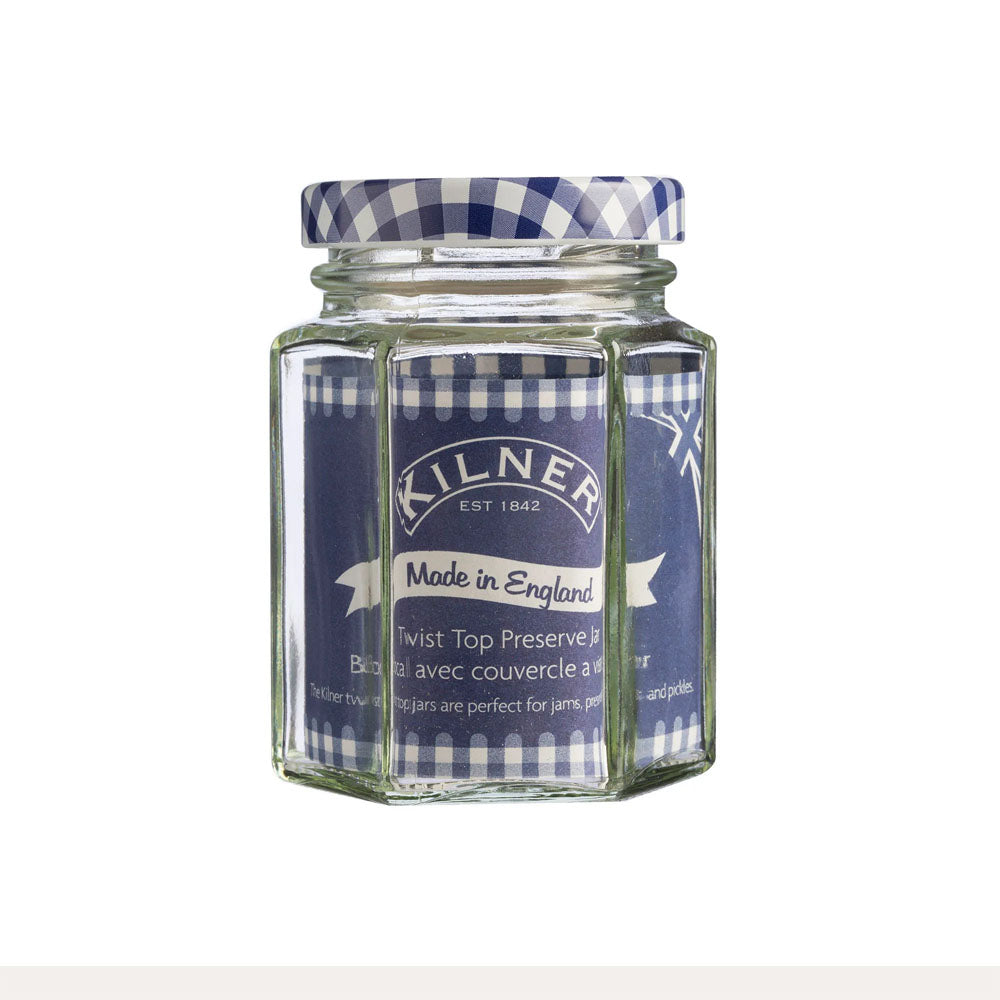 Kilner Hexagonal Twist Top Jar 280ml - 0025.576 Jars & Bottles Rayware Ltd CarlR Collections_Food Storage Collections_Jars / Bottles Food Storage Jars & Bottles Kilner Kitchen & Food Storage Oct25 Product Type_Food Storage Product Type_Jars & Bottles Rayware Storage