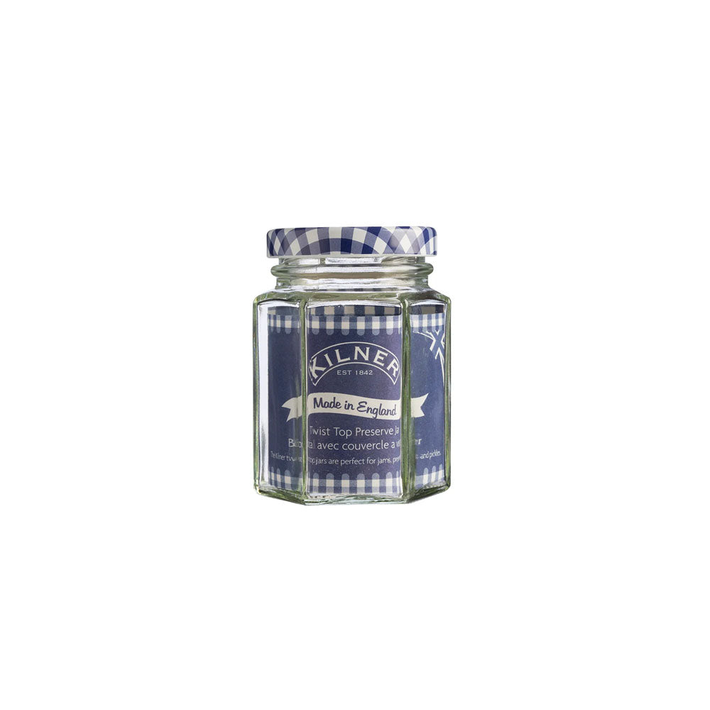 Kilner Hexagonal Twist Top Jar 110ml - 0025.575 Jars & Bottles Rayware Ltd CarlR Collections_Jars / Bottles Collections_Storage Food Storage Jars & Bottles Kilner Kitchen & Food Storage Oct25 Product Type_Jars & Bottles Rayware Storage