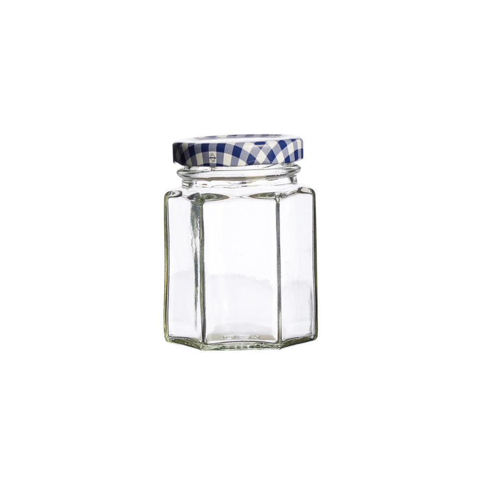 Kilner Hexagonal Twist Top Jar 110ml - 0025.575 Jars & Bottles Rayware Ltd CarlR Collections_Jars / Bottles Collections_Storage Food Storage Jars & Bottles Kilner Kitchen & Food Storage Oct25 Product Type_Jars & Bottles Rayware Storage