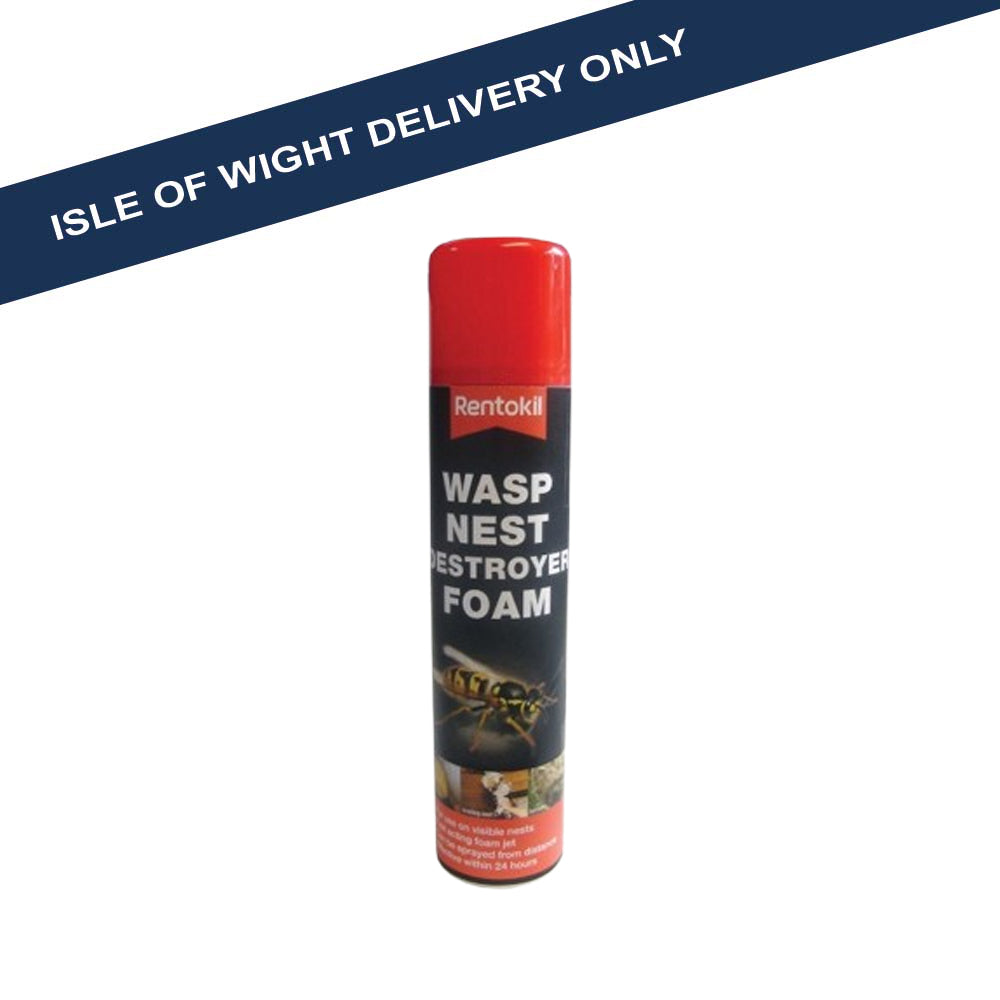 ** Rentokil PSW97 Wasp Nest Destroyer Foam 300ml Aerosol Insect Rentokil Brand_Rentokil Collections_Insect Control Insect Control iowonly Not Google Pest Control Product Type_Insect Product Type_Wasp Control Rentokil