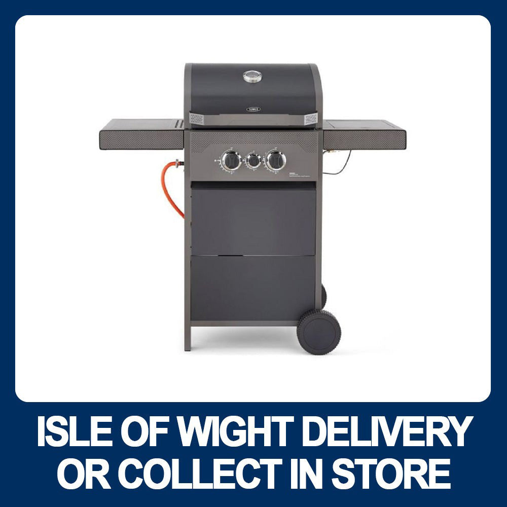 Tower T978500 Stealth 2000 Two Burner BBQ with Side Burner Gas Barbecues Tower Barbecues Barbeques BBQ BBQS Brand_Tower Collections_Barbecues free delivery Garden iowonly Not Google Outdoor & Leisure Product Type_Gas Barbecues summer Tower