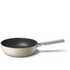 Smeg CKFW3001CRM Non Stick Wok 30cm Cream