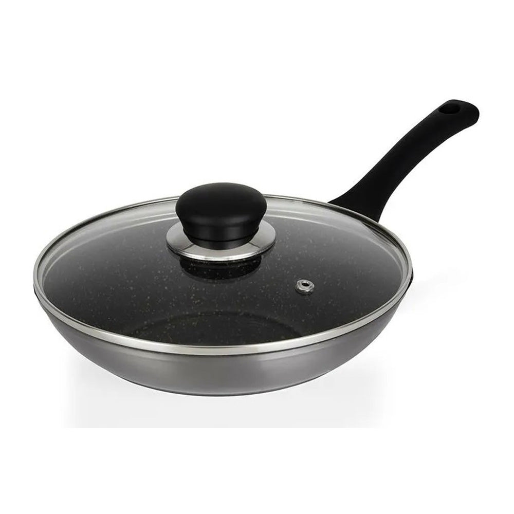 Metallic Grey Saute Pan 28cm - AIS10016 Saute Pans R K Wholesale Ltd (AIS) CarlR Collections_Saucepans / Casseroles free delivery Nov24 Product Type_Saucepans Product Type_Saute Pans RKW Saucepans Saucepans & casseroles