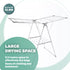 Our House Winged Clothes Airer - SR20001B Airers R K Wholesale Ltd (AIS) Airer Airers aug25 CarlR Clothes Clothes Airer Collections_Laundry Laundry Product Type_Airers Product Type_Laundry Accessories Product Type_Laundry Care RKW