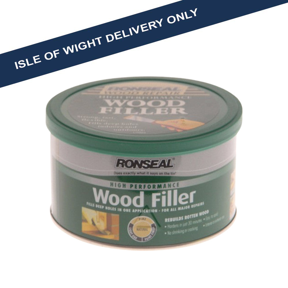 ** Ronseal High Performance Wood Filler 275g - Various Colours Fillers RONSEAL Aprilleaflet23 Brand_Ronseal Collections_Fillers / Sealants Fillers & Sealants Google Product iowonly Product Type_Fillers Ronseal