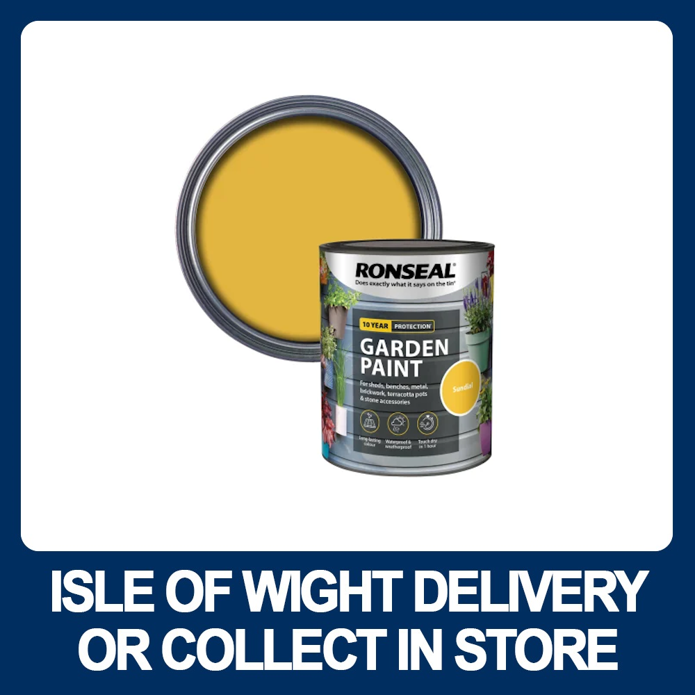 Ronseal Garden Paint - Assorted Colours/Sizes - Premium Outdoor Wood Paints from RONSEAL - Just $6.95! Shop now at W Hurst & Son (IW) Ltd