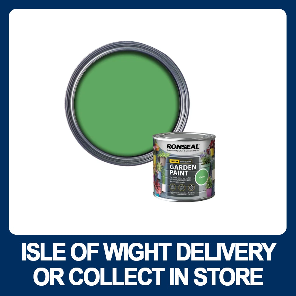 Ronseal Garden Paint - Assorted Colours/Sizes - Premium Outdoor Wood Paints from RONSEAL - Just $6.95! Shop now at W Hurst & Son (IW) Ltd