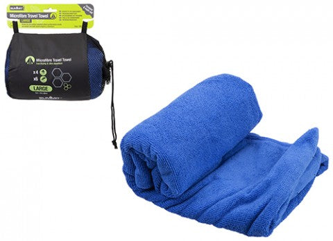Summit 763004 Micro Fibre Towel with Carry Bag 120cm x 60cm - Premium Towels from Summit - Just $7.50! Shop now at W Hurst & Son (IW) Ltd