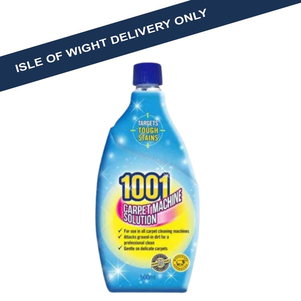 ** 1001 Carpet Machine Solution 500ml Carpet / Floor Cleaning WD40 Company Ltd 1001 Carpet Care Brand_1001 Carpet Collections_More Housewares Home Housewares iowonly Jan25 Mark.Williams More Housewares Product Type_Carpet / Floor Cleaning Product Type_Housewares WD40 Company Ltd