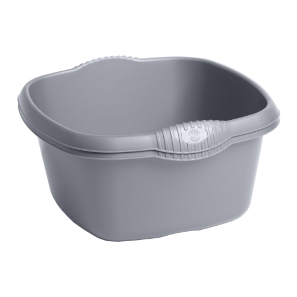 Wham 11280 Casa Square Washing Up Bowl 32cm - Silver