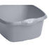 Wham 11285 Casa Plastic Rectangular Washing Up Bowl 39cm - Silver Washing Up Bowls What More UK Ltd Brand_Wham Cleaning Equipment Collections_Cleaning Equipment Collections_Washing Up Bowls / Drainers Dec24 Housewares Kitchenware Mark.Williams Product Type_Housewares Product Type_Washing Up Bowls Washing Up Bowls & Drainers Wham What More UK Ltd