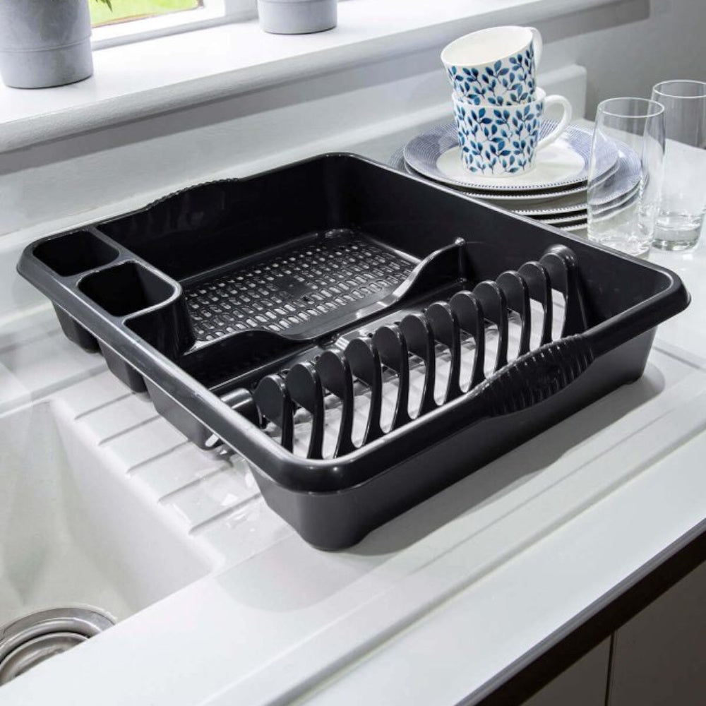 Wham 17280 Casa Medium Dish Drainer - Midnight