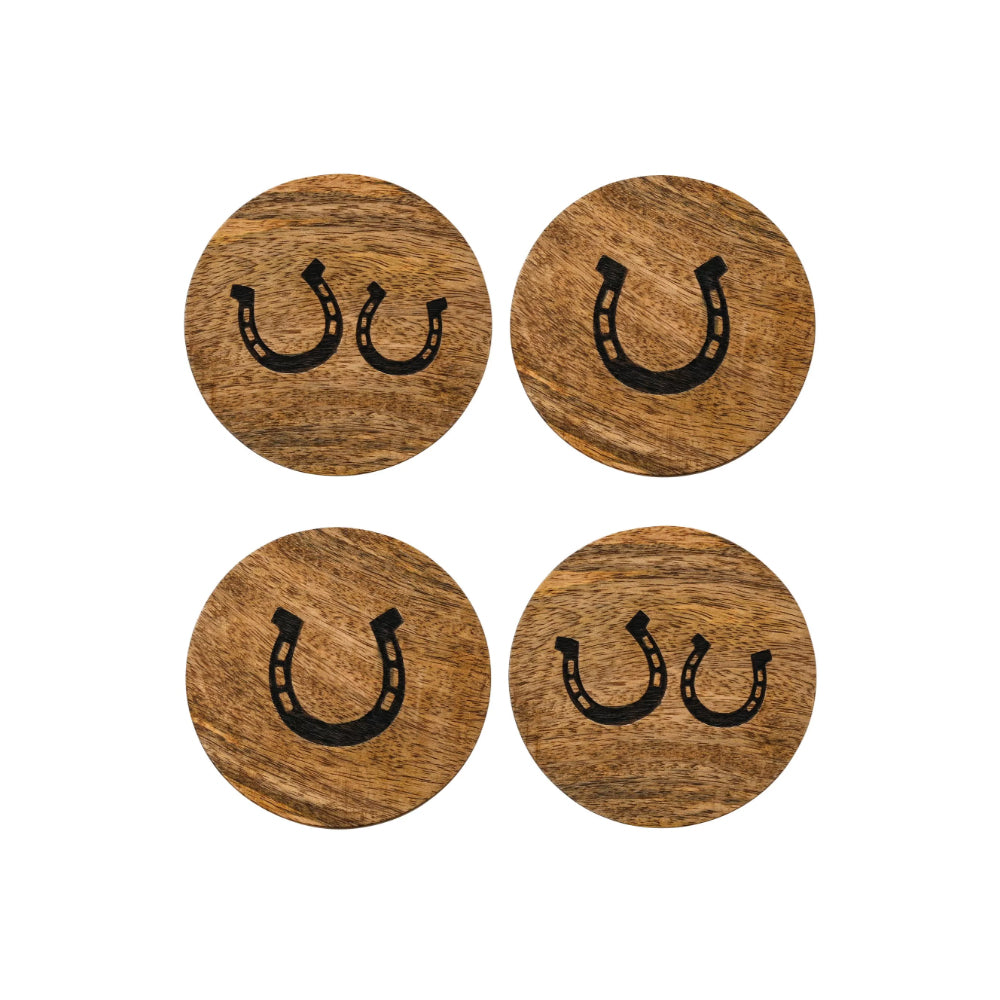 Best of Breed Horseshoe Coasters – Set of 4 - BB702 Coasters Widdop Bingham & Co Ltd (AIS) aug25 Brand_Widdop Brand_Widdop Bingham CarlR coasters Coasters etc. Collections_Trays Tablemats and Coasters Dining & Tableware Kitchen & Dining Product Type_Coasters Trays Tablemats & Coasters Widdop Widdop Bingham