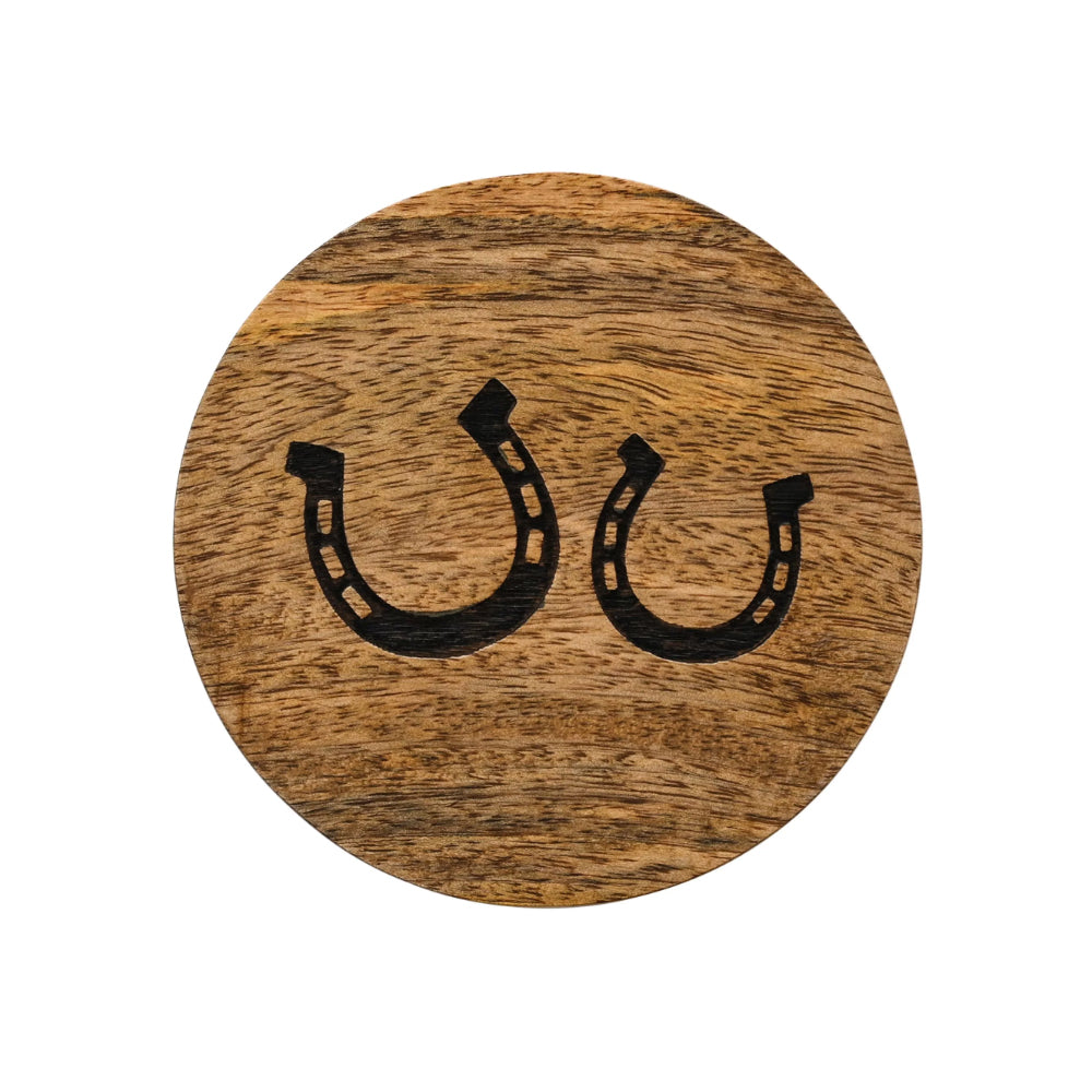 Best of Breed Horseshoe Coasters – Set of 4 - BB702 Coasters Widdop Bingham & Co Ltd (AIS) aug25 Brand_Widdop Brand_Widdop Bingham CarlR coasters Coasters etc. Collections_Trays Tablemats and Coasters Dining & Tableware Kitchen & Dining Product Type_Coasters Trays Tablemats & Coasters Widdop Widdop Bingham