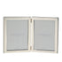 Impressions 3498 Silver Plated Double Frame 5x7in Picture Frames Widdop Brand_Widdop Collections_More Housewares Collections_Picture Frames Google Product Home Housewares MAR25 Mark.Williams More Housewares Picture Frames Product Type_Picture Frames Widdop