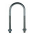 Long U-BOLT with Nuts - Various Sizes bolt Zinco (Midlands) Ltd Bolt Collections_Fixings / Fasteners Collections_More Fixings / Fasteners Fixings & Fasteners Ironmongery Mark.Williams More Fixings & Fasteners Nov24 Other Bolts Product Type_Sundry Ironmongery Sundry Ironmongery Tools Zinco