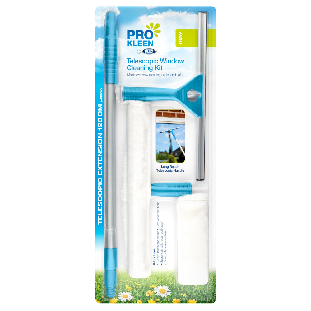 DLUX Pro Kleen 64188 Telescopic Window Cleaning kit