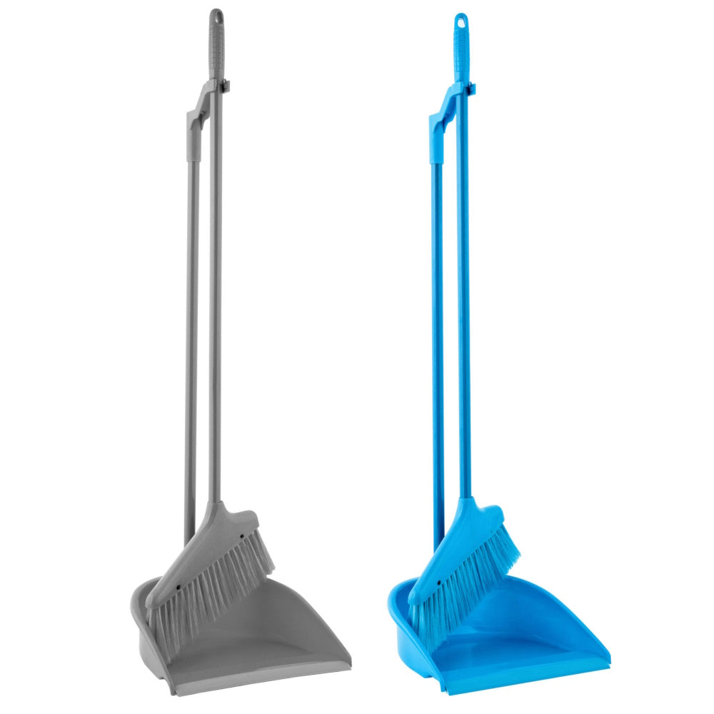 Starwash 2851 Long Handled Dustpan and Brush - Various Colours Dustpan and Brush Sets Zoom Imports & Distribution Ltd Brand_Starwash dustpan Feb25 Google Product Home Housewares Mark.Williams More Housewares Product Type_Dustpan and Brush Sets StarWash Zoom Imports