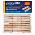 Dlux 68326 Wooden Clothes Pegs Pack of 30 Pegs Zoom Imports & Distribution Ltd Brand_Dlux Brand_Zoom Collections_Laundry DLUX Google Product Home Housewares Laundry Product Type_Pegs Zoom Imports