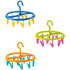 Dlux Round Clothes Hanger 12 Pegs - Asstd Colours