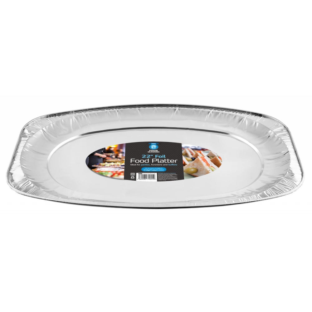 Four Seasons 2055 Foil Food Platter 22" Pack of 1