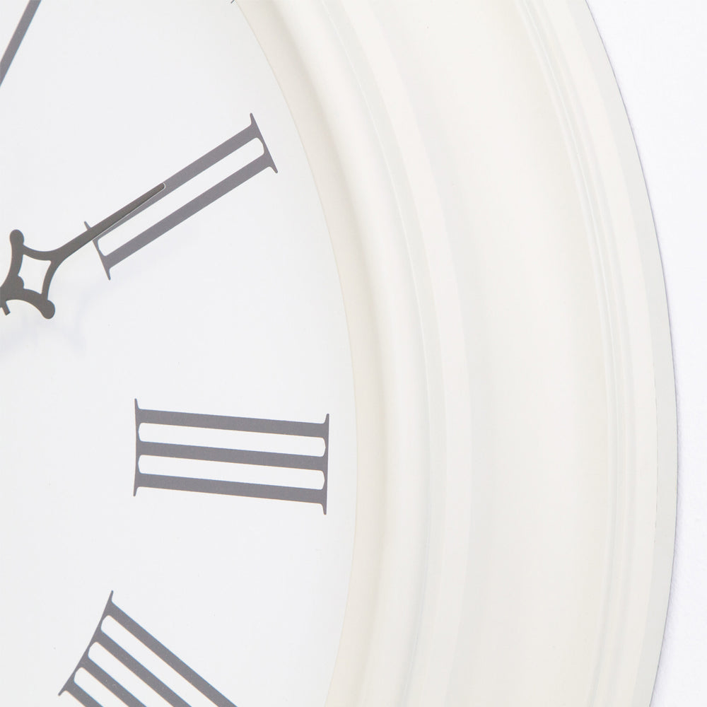 Acctim Cheltenham 50cm Wall Clock – Buttermilk - 22882 Clocks Anglo-Continental Clock Co Ltd (AIS) aug25 CarlR Clocks Clocks & Weather Stations Collections_Clocks / Weather Stations Product Type_Wall Clocks Wall Clocks