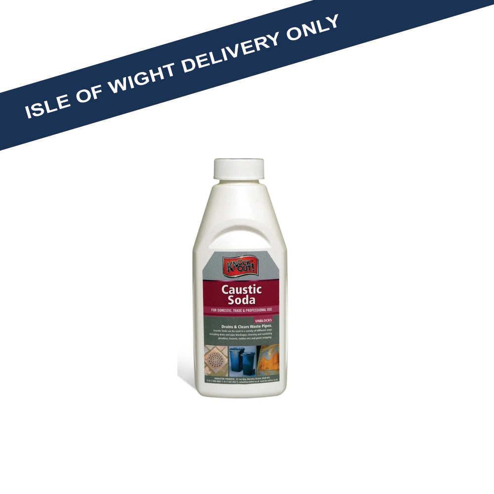 ** Barrettine CAS650 Knock Out Caustic Soda 500g Drain Unblocking BARRETTINE Brand_Barrettine Cleaning Consumables Collections_Cleaning Consumables Home & Garden iowonly Not Google Product Type_Drain Unblocking Restricted