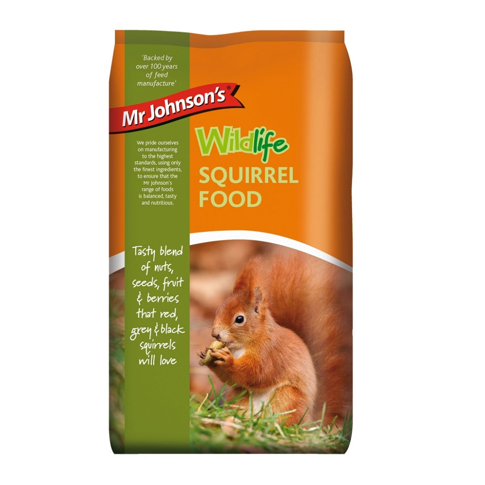 Mr Johnson's MS9SQFF Wildlife Squirrel Food 900g Squirrel Feed Henry Bell & Co (Grantham) Ltd Bird Table & Feed Bird Tables & Feed Collections_Bird Tables / Feed Collections_Feeds / Compost Dec24 Feeds & Compost Product Type_Bird Feed Product Type_Bird Feeders RobC